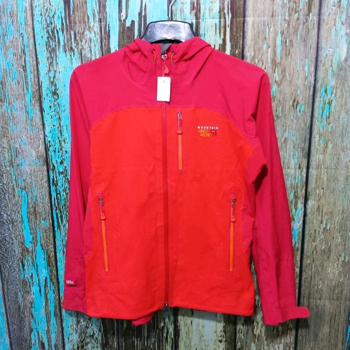 jaket MHW MOUNTAIN HARD WEAR sz L pria gunung waterproof outdoor anti air