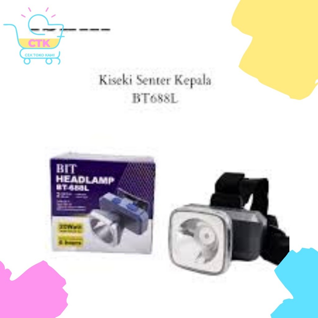 BIT Senter Kepala 688L