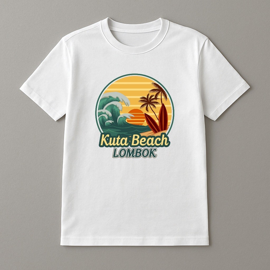 KAOS LOMBOK KEREN - KAOS BAJU OLEH OLEH LOMBOK - NTB