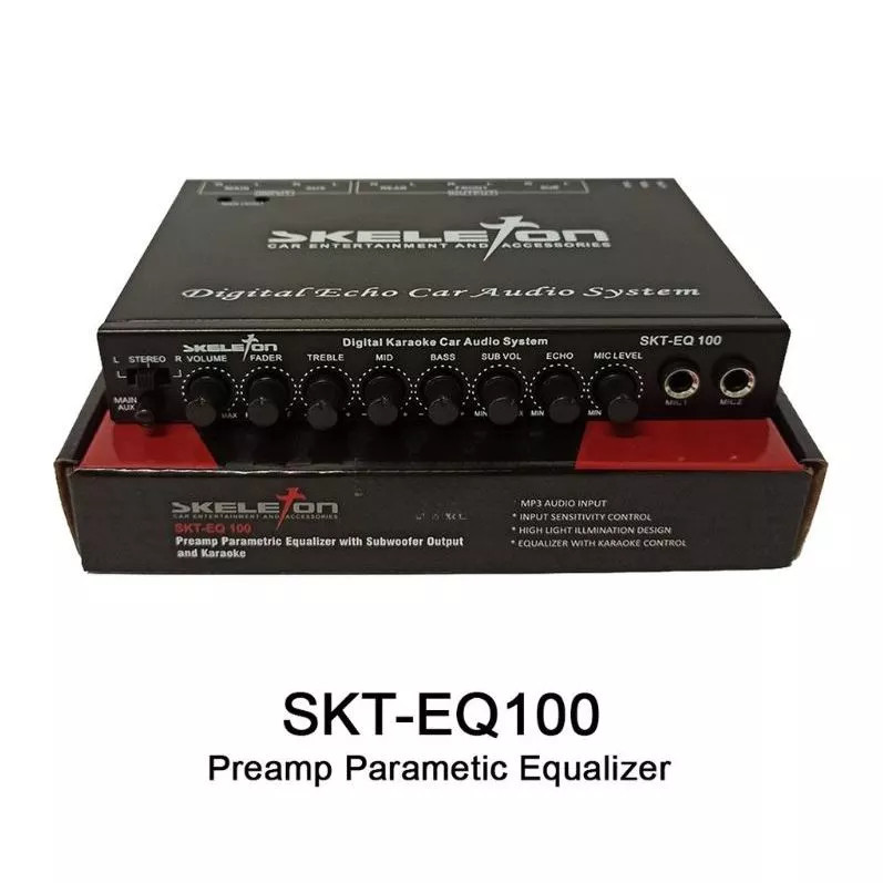 Skeleton EQ 100 Parametrik Equalizer Skeleton Preamp Parametrik