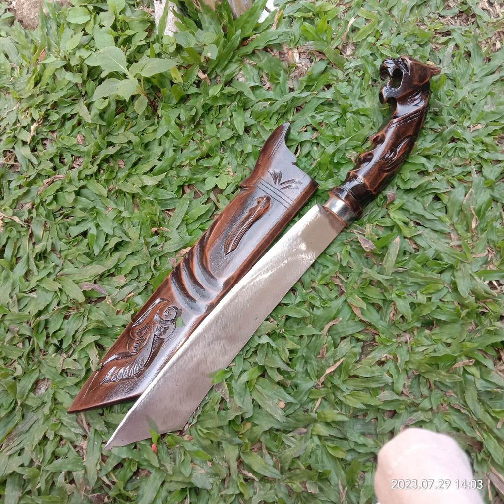 GOLOK PATIMURA UKIR 25 cm