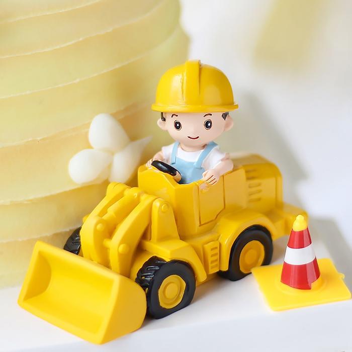 New Collection Konstruksi Kue Ulang Tahun Tanah Liat Topper Deokrasi Rambu Lalu Lintas Topi Rekayasa