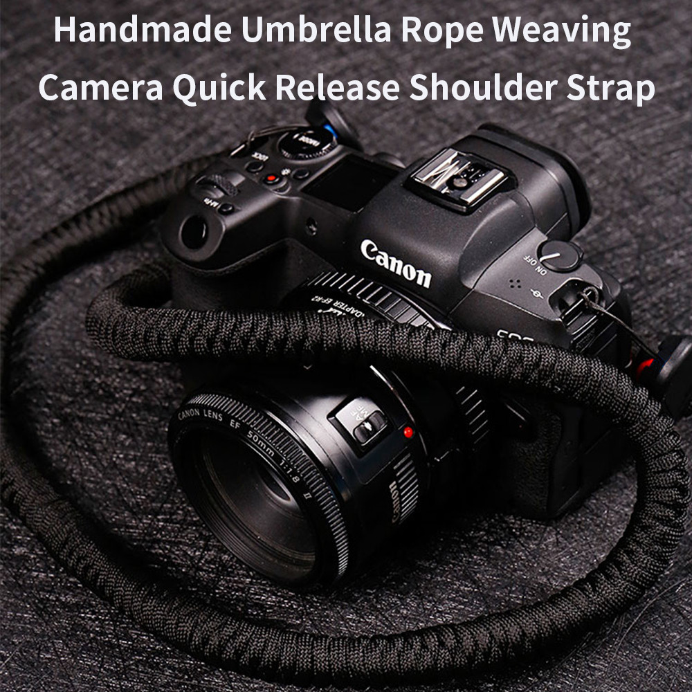 Hand-Woven Camera Quick Release Strap For SLR Canon R5/R6 850D Nikon Z5 Z6ii Micro Single Sony A7C A