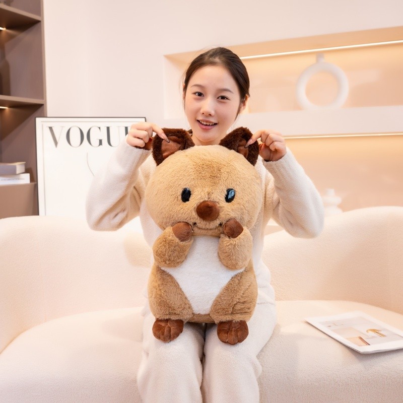 37/46cm Quokka Plush Toys Cartoon Stuffed Toy Dolls for Girls Boys Birthday Gift Plushie Toys Sleep 