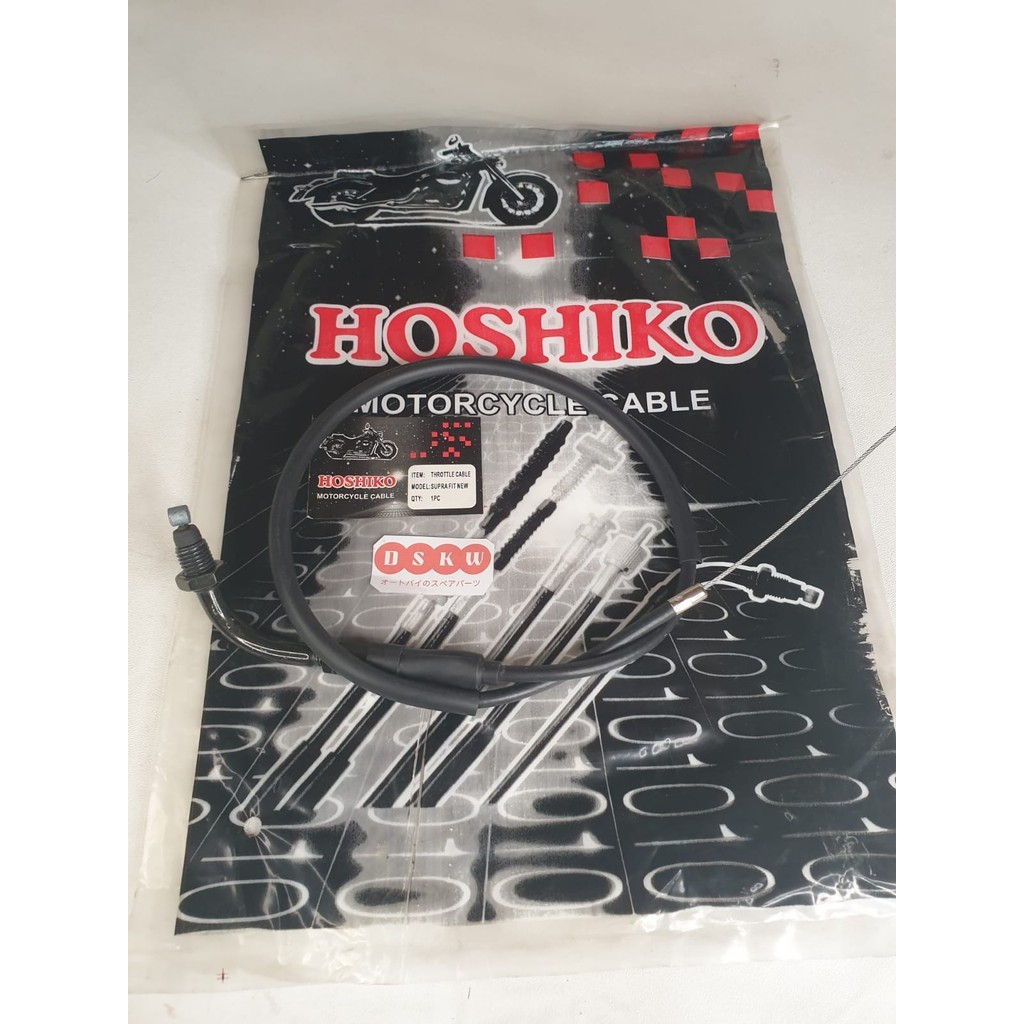 Kabel Tali Gas Set  Supra Fit New Hoshiko