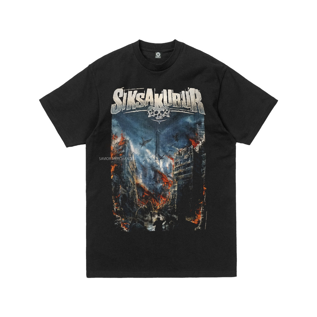 Tshirt Siksakubur - Burung Bangkai Kaos Pria