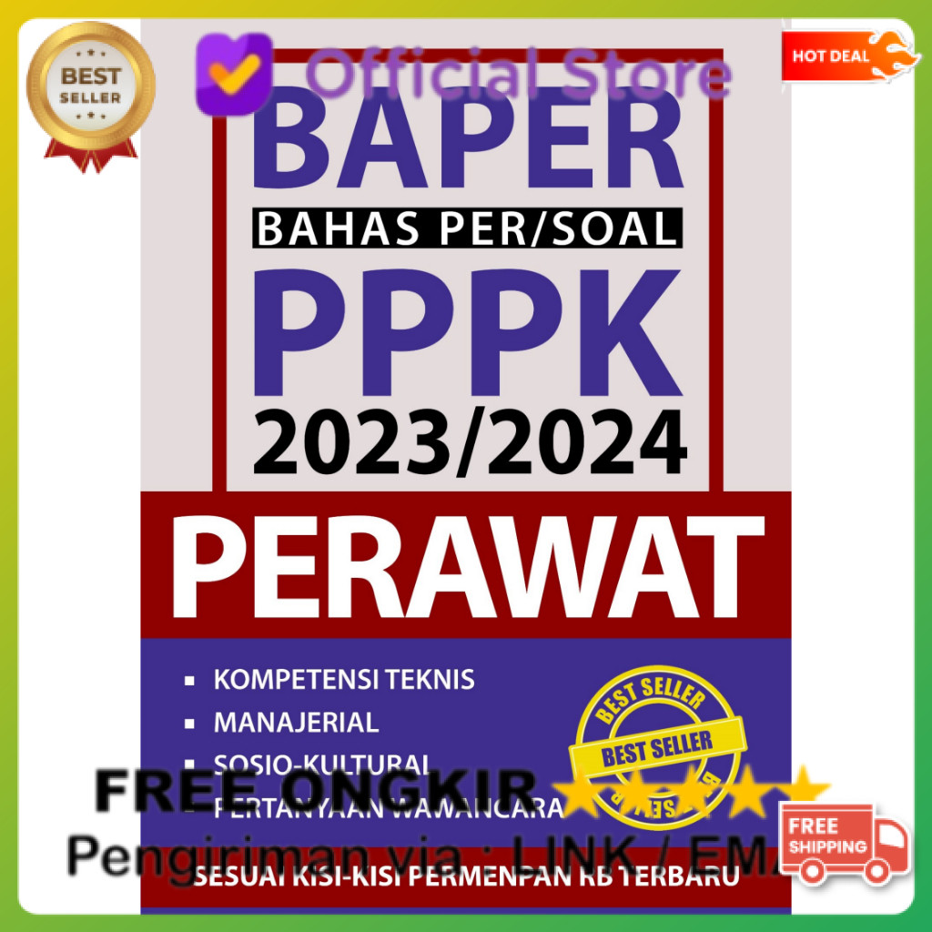 PASTI LULUS BAPER BAHAS PER/SOAL PPPK 2023/2024 PERAWAT IDO134 LOLOS UJIAN