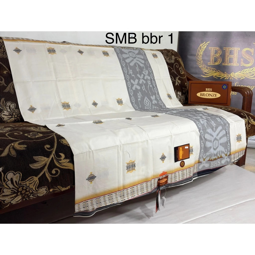 EZMOSHOP SIAPA CEPAT DIA DAPAT  SARUNG BHS EXELENT BRONZE songket timbul (COD/BAYAR DI TEMPAT) sarun