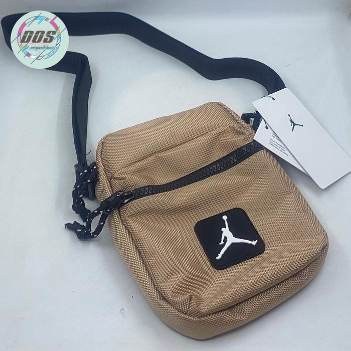 TAS NIKE JORDAN RISE FESTIVAL SLING BAG ORIGINAL - Cokelat