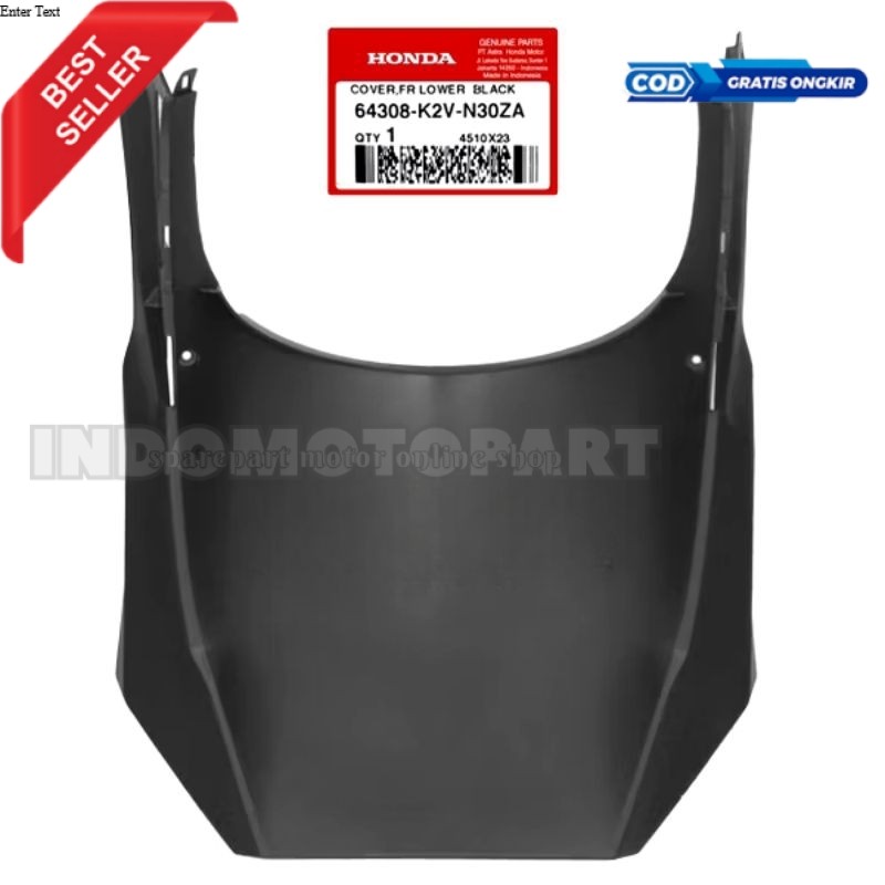 64308-K2V-N30ZA Cover Lumpur Front Lower Angin Angin Paru Vario 125 Led K2V 2024