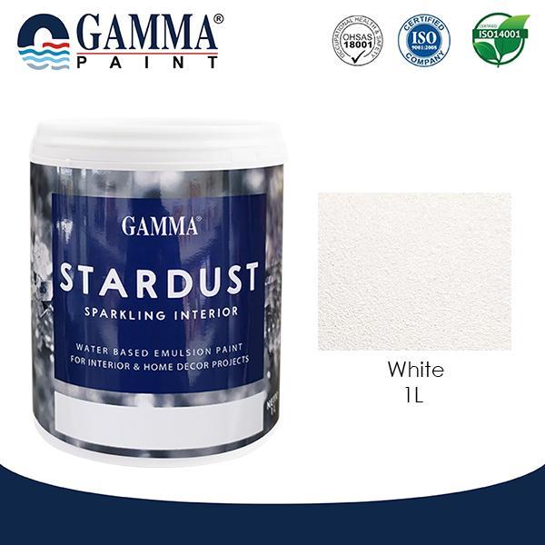 STARDUST 1L - White - Cat Tembok Glitter Elegan Menawan