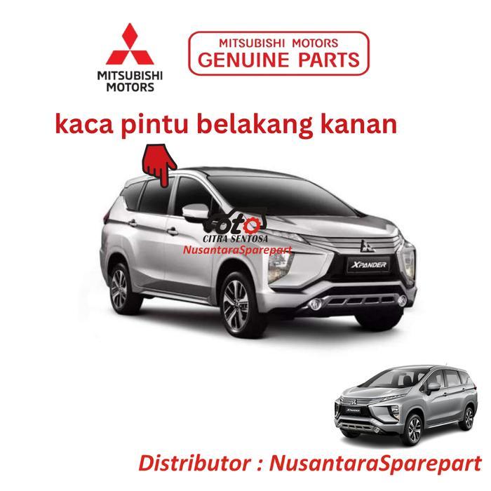 KACA PINTU BELAKANG KANAN XPANDER, XPANDER CROSS ORIGINAL 5736A762 PASS