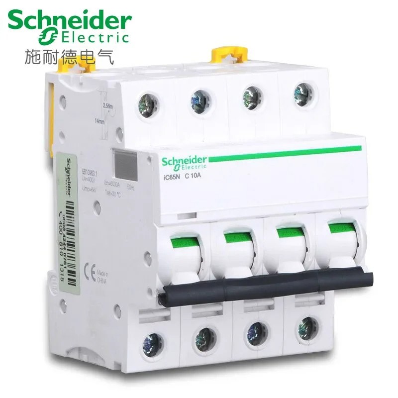 Schneider Circuit breaker Air switch IC65N C25 1P+N C20A 2P 3P C25A 3P C63A 4P 1A 2A 4A 6A 10A 16A 2