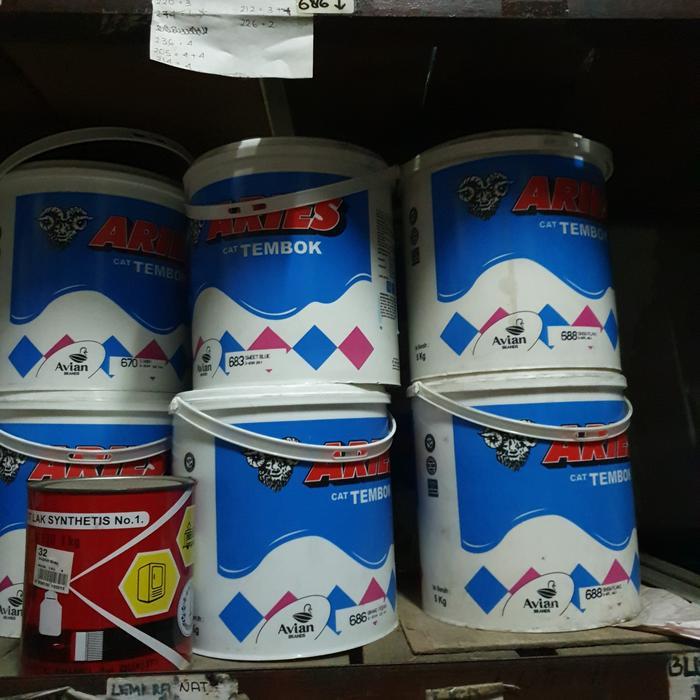 cat tembok aries 5kg