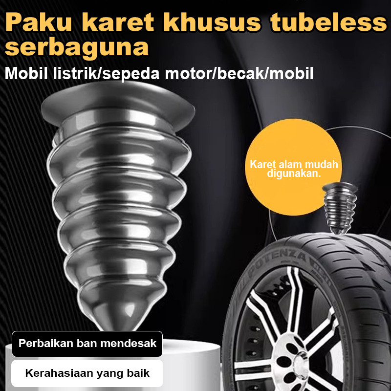 Anti Bocor Tahan Lama  Lem Perekat Khusus Ban Tubeless JMY - Paku Ban Tubeless/Lem Perekat Ban Motor
