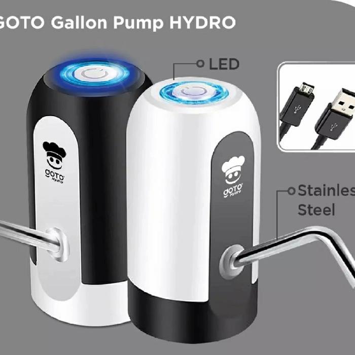 MASAKIN pompa galon elektrik / Elektrik galon Pump / Dispenser air galon - Biru