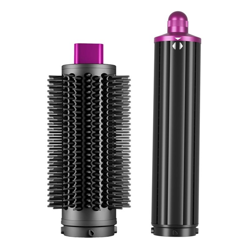 Round Brush & 40MM Long Hair Barrels Attament For Dyson Airwrap HS01 HS05 HS8 For Straight Wavy Curl