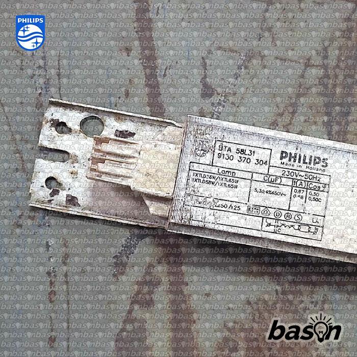 PHILIPS BTA 58L31  - Ballast TL 58W / 65W - Made in Holland