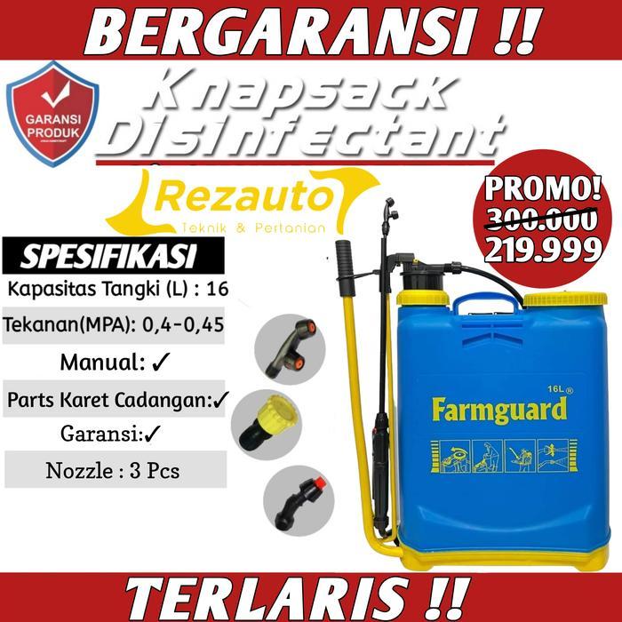 Promo Alat Semprot Sprayer Elektrik+Manual 20 Liter Disinfektan dan Tanaman - MANUAL SPRAYER