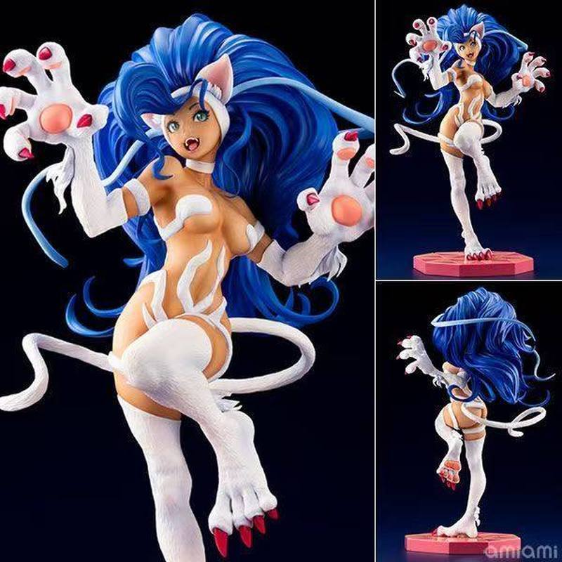 In Stock Darkstalkers Morrigan Aensland Lilith Felicia Anime Action Figure Kid Toys Model Toy Birthd