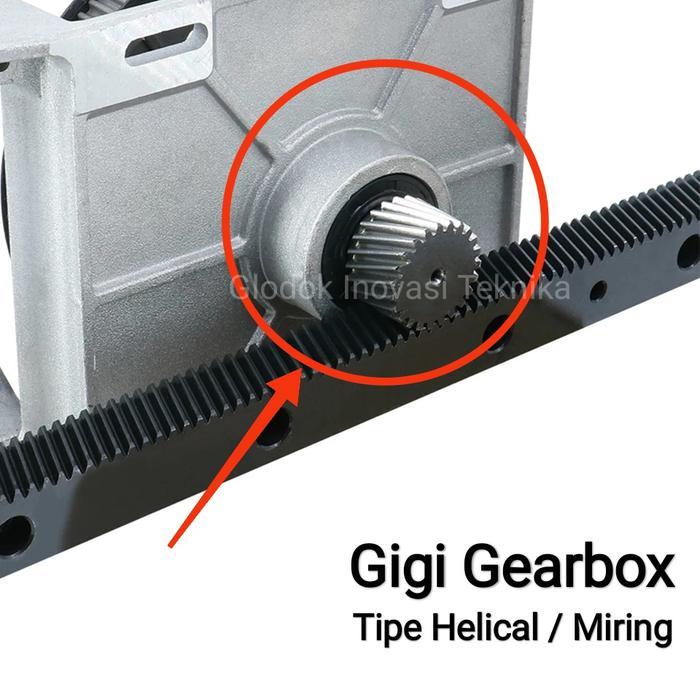 Gearbox gear box rack pinion CNC nema 34 motor stepper - Miring/Helical