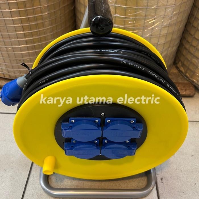 roll kabel 50 meter kabel 3x2,5mm kabel roll SNI LMK standar pln - 3x1,5