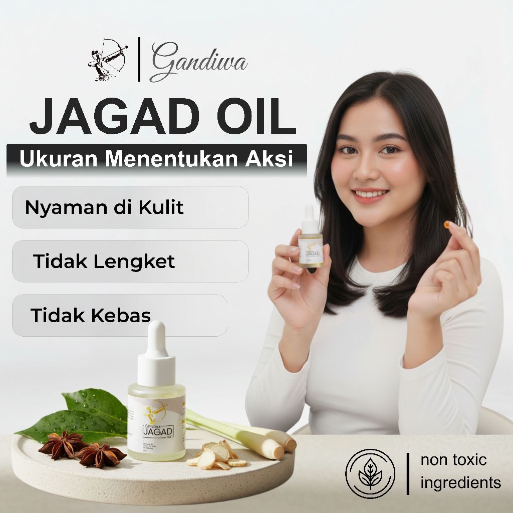 JAGAT OIL - Minyak Pijat Pembesar Mr P Penambah Ukuran BPOM