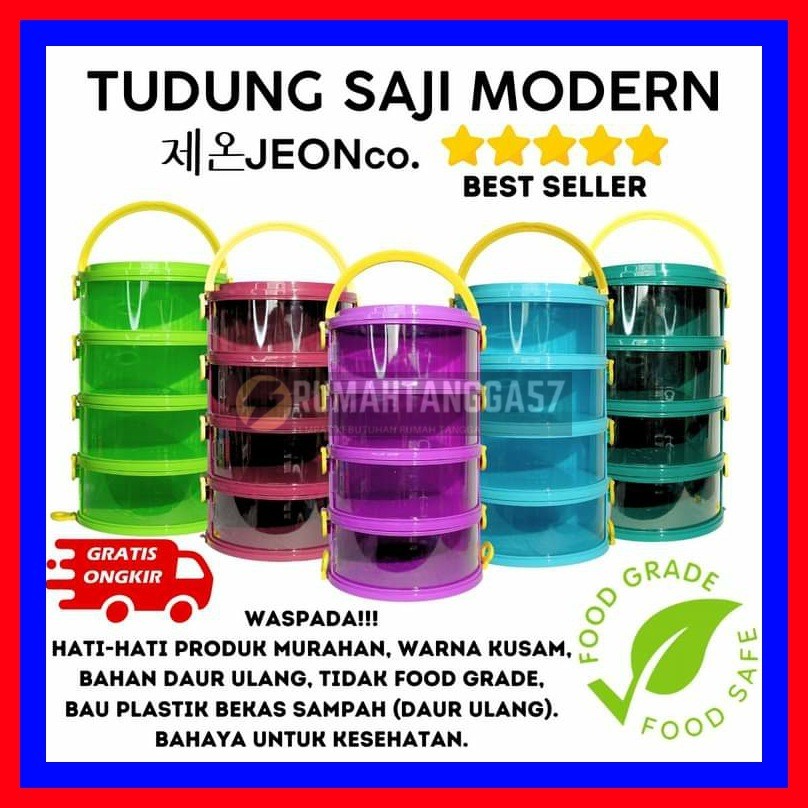TUDUNG SAJI MODERN / TUDUNG SAJI JEON MODERN / TUDUNG SAJI 4 SUSUN MODERN / TUDUNG SAJI SUSUN 4 MODE