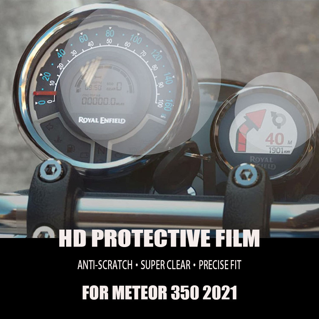 Untuk Royal Enfield Meteor 350 Meteor350 2021- Aksesoris Motor Pelindung Layar Panel Instrumen dari 