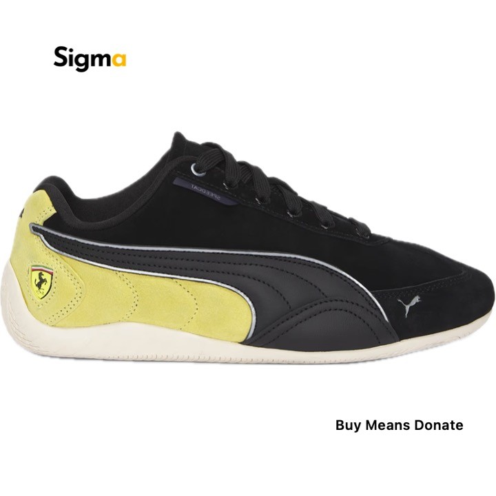 Sneakers Puma Speedcat OG Scuderia Ferrari Black Yellow