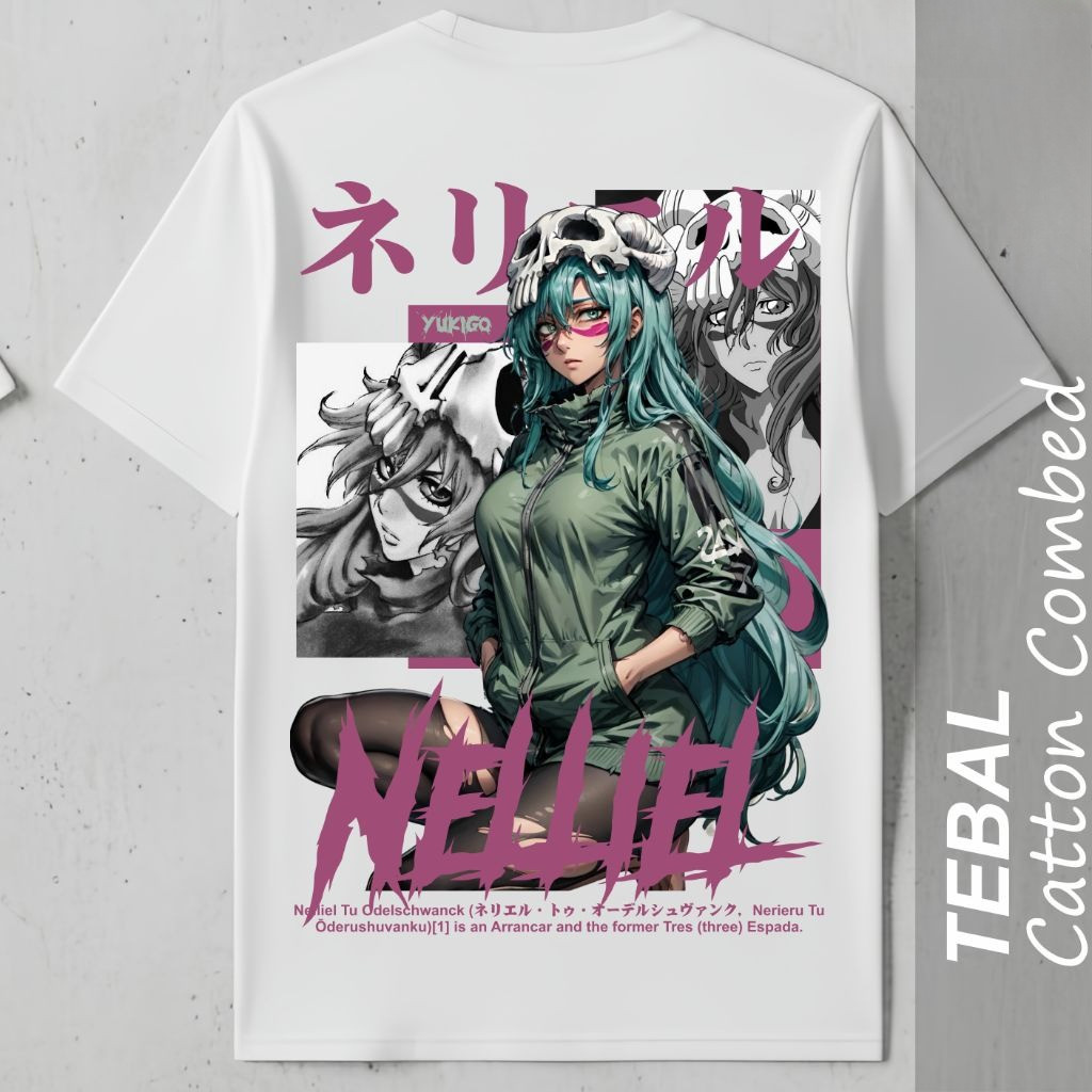 HIRUMA STORE | Kaos Nilliel / Kaos Anime Bleach/Kaos Bleach