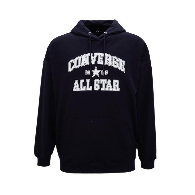 Converse All Star Standard Fit Hoodie Women's Jacket - Converse Black
