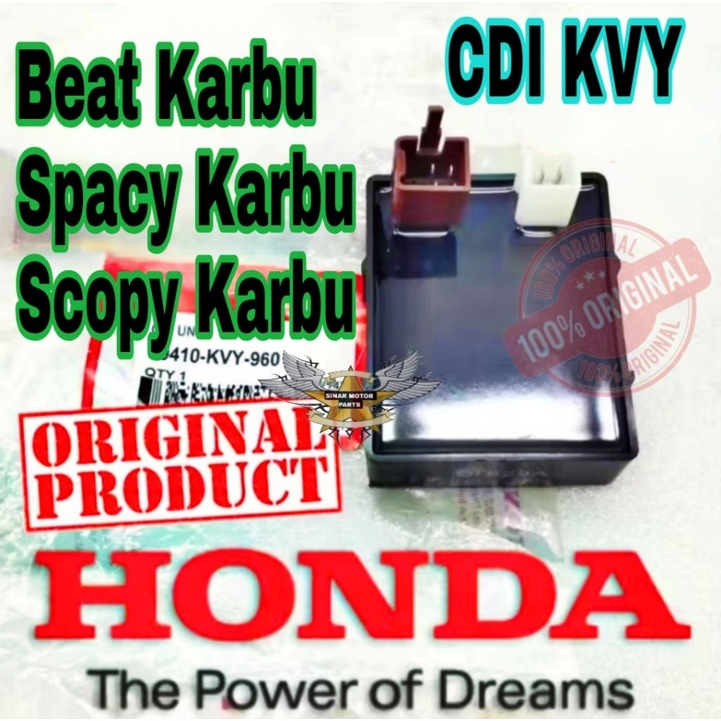 Original Cdi Honda KVY, Beat Karbu, Spacy Karbu, Scopy Karbu, Ahm Honda