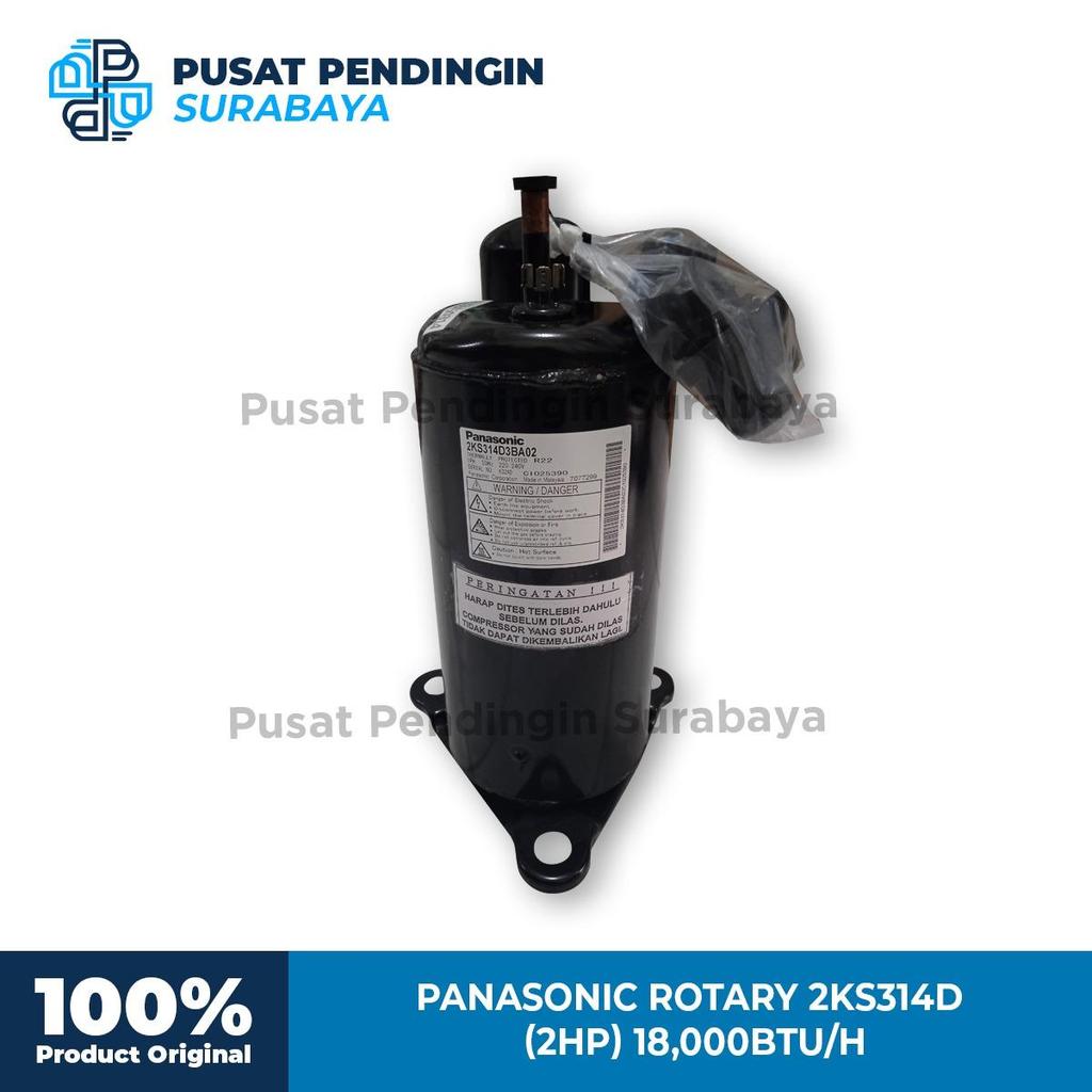 KOMPRESOR AC PANASONIC ROT. 2KS314D (2HP) R22 - PANASONIC 2PK R22