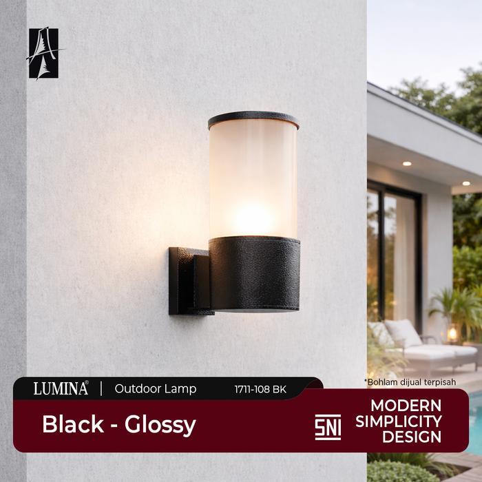 Lumina - Lampu Dinding LED Modern Minimalis Wall Lamp Outdoor Indoor Modern Hias Tembok Pagar Teras 