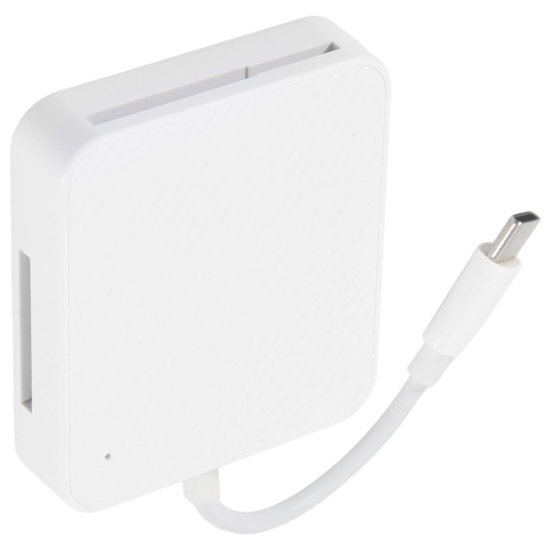 A23F-4 In 1 Memory Card Reader Adapter Type C USB-C Smart Mea OTG M2 SD SM XD Card Reader For Androi