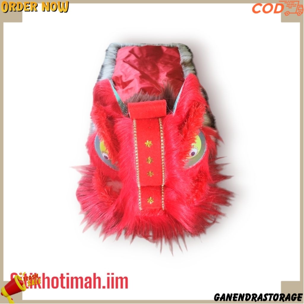Barongsai anak anak 5-12 tahun Barongsai Anak Mata Menyala GND -40