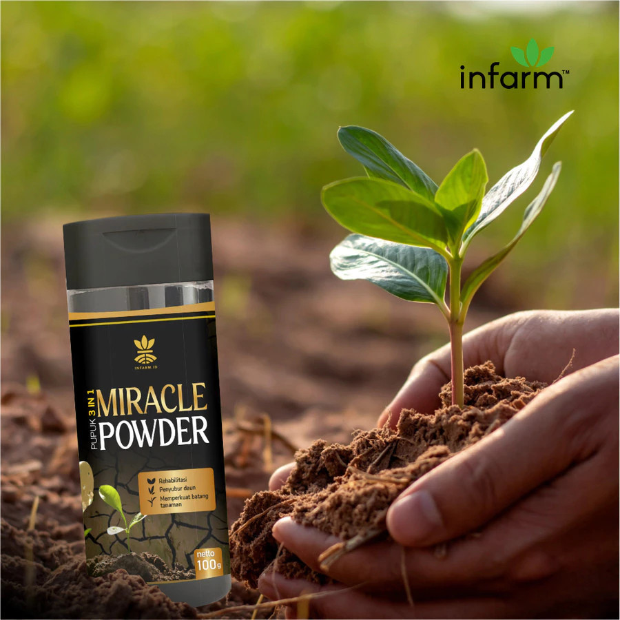 INFARM - Miracle Powder 120 Gram Pupuk Pembenah Media Tanam