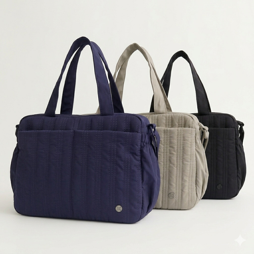 Mellow Mochi Diaper Bag - Goma Hojicha Berry - Tas Popok Susu Perlengkapan Anak Bayi