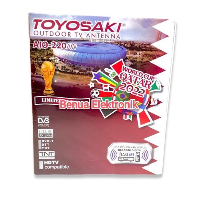 Antena tv digital toyosaki aio-220 aio 220