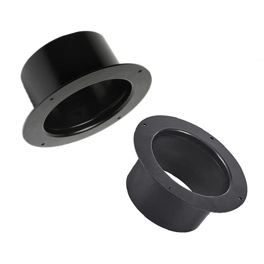 Adaptor Flange Pipa Exhaust 75-150mm – Sok Topi Fleksibel untuk Cerobong Dapur dan Ventilasi Udara
