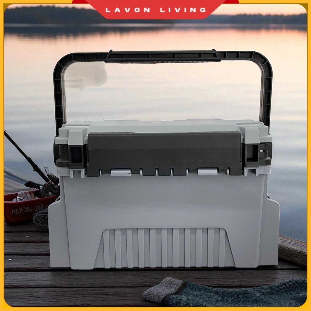 Kotak Perkakas Pancing Fishing Tackle Box Double Layer - JF-31