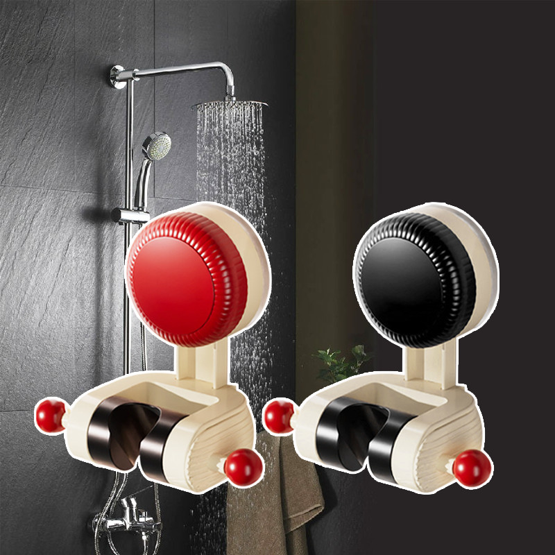 Holder Shower Suction Cup Warna Merah, Hitam – DK89 Gantungan Mandi / Dudukan Shower Tempel / Tanpa 