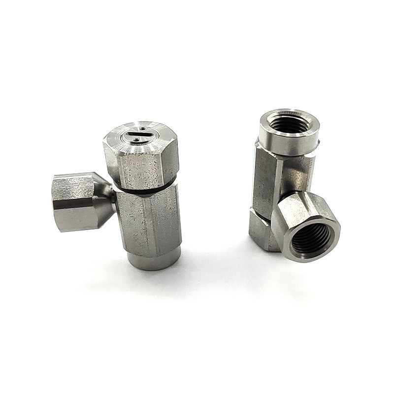 Humifier spray nozzle Stainless steel air mini fan atomizing nozzle
