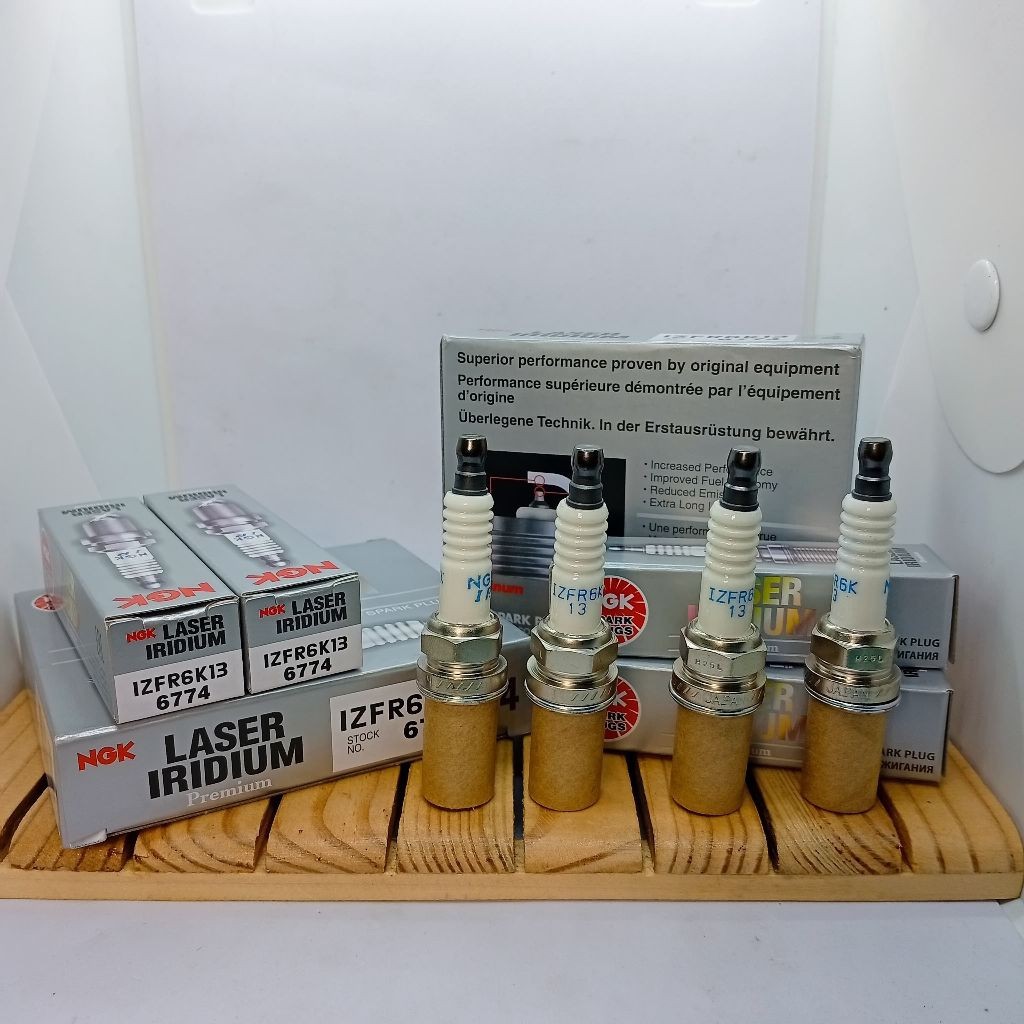 =Aksesoris Otomotif=[ AkseOtomotif01 ] Busi NGK Laser Iridium IZFR6K Honda Jazz Rs Ge8 Gk5 Crv Gen 2