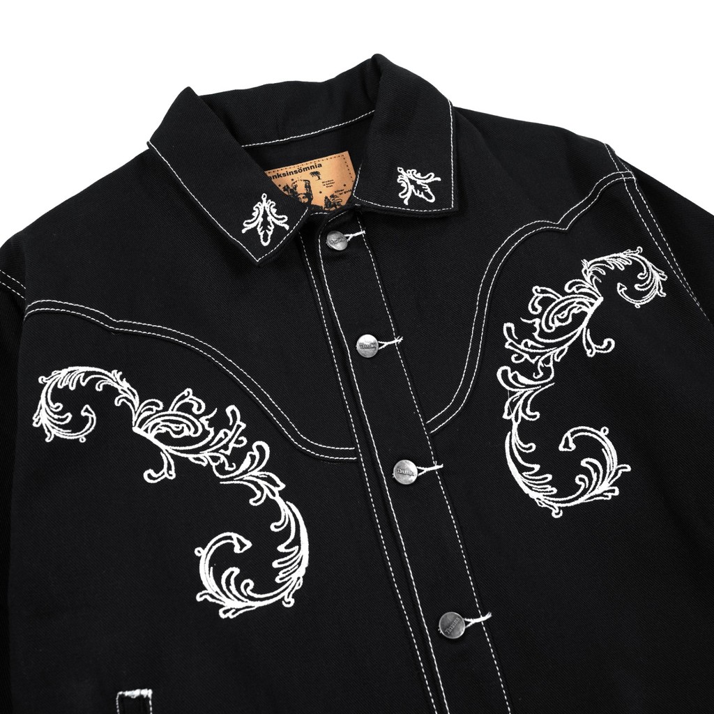 PROMO TERBARU Denim Jacket Averianne Black Thanksinsomnia