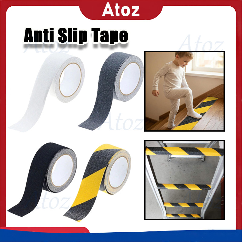 Lakban Anti Slip 5 Cm X 5 M/Solasi Lakban Lantai Safety Grip Anti Slip/Tangga Stiker Lantai Antislip