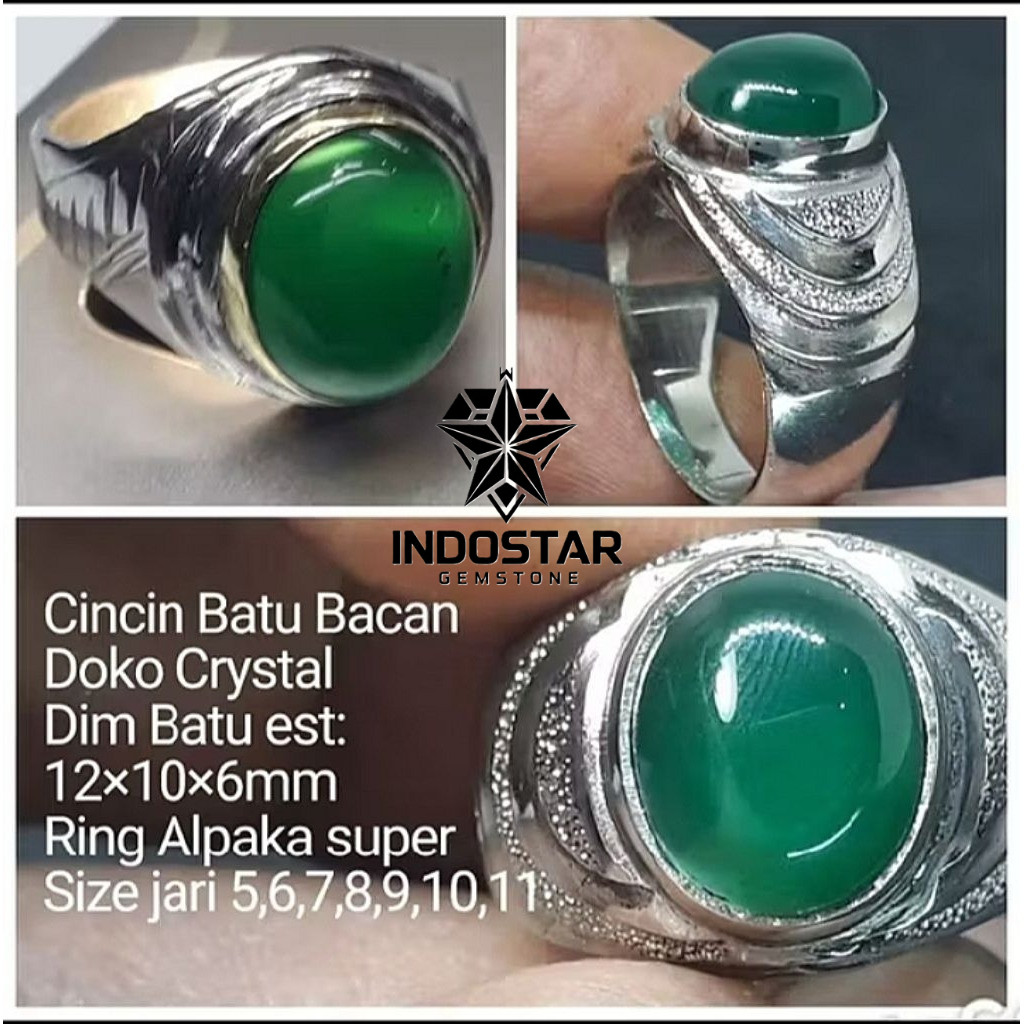 CINCIN BATU BACAN DOKO CRYSTAL