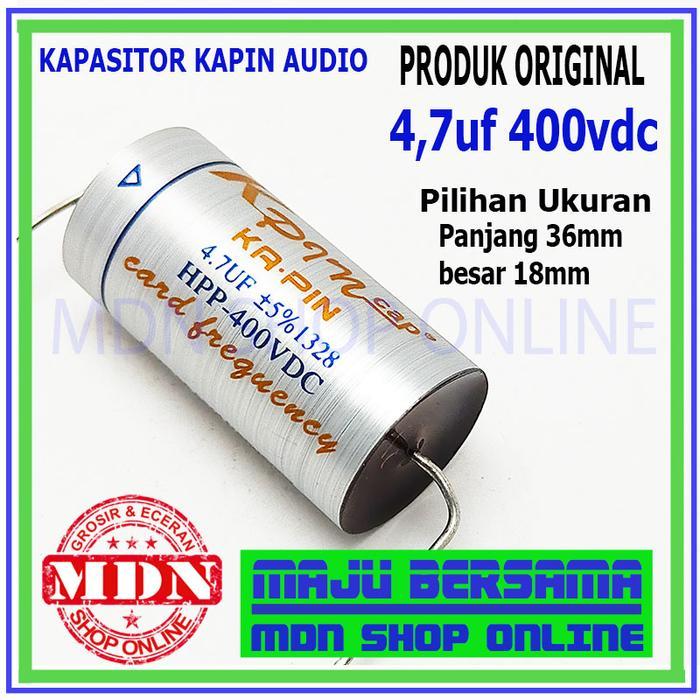 Kapasitor Nonpolar Ka  4,7uf 5,6uf 6,8uf 8,2uf 400v Dc - Ka- - 4,7UF 400V K