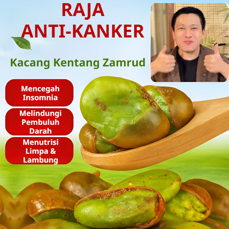 Kirim dalam 24 jam/Renyah dan Pedas Rasa Wasabi Kacang Kapri / 100 gram kacang kapri / Camilan sehat
